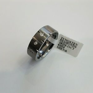 Diamond Tungsten Ring